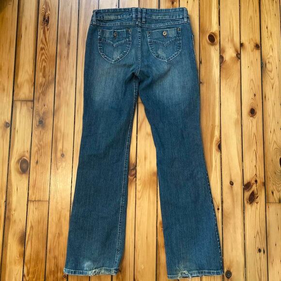 Vintage Y2k 2000s Flared Mudd Jeans Size 11 - Picture 3 of 5